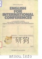 Enlish For International Conferences PDF电子版封面