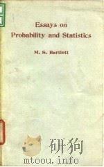 Essays on Probability and Statistics PDF电子版封面