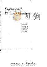 Experimental Physical Chemistry PDF电子版封面