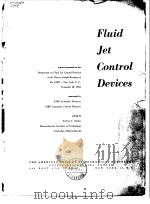 Fluid Jet Control Devices PDF电子版封面