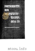 Fortschritte der verfahrenstechnik.Band 2.1954/55.1956. PDF电子版封面