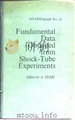 Fundamental Data Obtained form Shock-Tube Experiments PDF电子版封面