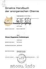 Gmelin.Leopold.Gmelins handbuch der anorganischen Chemie.Bd.2/3.1971. PDF电子版封面