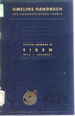 Gmelins Handbuch Der Anorganischen Chemie.Teil 59.Elsen.(C1)1937. PDF电子版封面