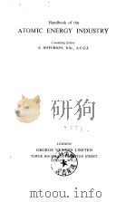Handbook of the ATOMIC ENERGY INDUSTRY SECTION 1 PDF电子版封面