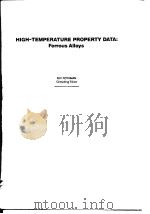 High-temperature property data:ferrous alloys.1988. PDF电子版封面