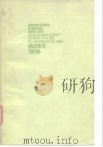INDEX 1976 LIST OF CONTENTS PDF电子版封面