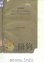 Index electric furnace steel conferences 1943-1957.1959.     PDF电子版封面     
