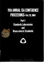 Instrument society of America.1964 proceekings;19th Annual Instrument Automation Conference and Exhi PDF电子版封面