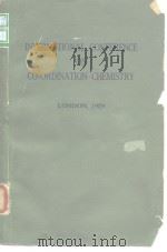 International conference on co-ordination chemistry. 1959. PDF电子版封面