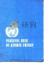 International Conference on the Peaceful Uses of Atomic Energy.Proceedings held in Geneva 1 Sept.-13 PDF电子版封面