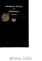 International directory of radioisotopes.1962. PDF电子版封面
