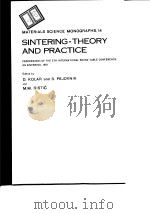 International Round Table Conference on Sintering.Sintering-theory and practice.1982. PDF电子版封面