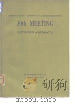 International Society of Electrochemistry. PDF电子版封面