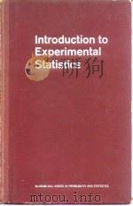 Introduction to Experimental Statistics PDF电子版封面 C.C.Li