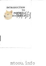 Introduction to Physical Statistics PDF电子版封面