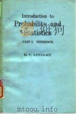 Introduction to Probability and Statistics PAPT 2. INFERENCE PDF电子版封面