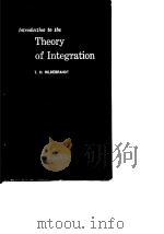 Introduction to the Theory of Integration PDF电子版封面