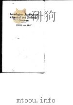 Introductory Readings in Chemical and Technical German Edited for Rapid Reading PDF电子版封面