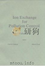 Ion Exchange for Pollution Control Vol.2 PDF电子版封面