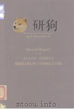 Iron and Steel Institute Special Report.No.24.Second report of the alloy steels research committee.1 PDF电子版封面