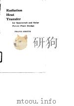 Kreith Frank.Radiation heat transfer.1962. PDF电子版封面