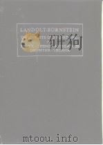 LANDOLT-BORNSTEIN ZAHLENWERTE UND FUNKTIONEN AUS PHYSIK.CHEMIE.ASTRONOMIE CEOPHYSIK.TECHNIK PDF电子版封面