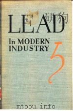 Lead in modern industry. PDF电子版封面