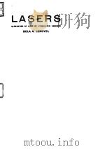 Lasers generation of light by stimulated emission PDF电子版封面