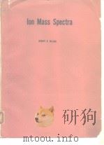 Lon Mass Spectra（ PDF版）