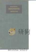 MARSDEN SOLVENTS MANUAL PDF电子版封面