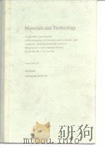 Materials and Technology VOLUME IV PDF电子版封面