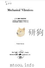 Mechanical vibratoins PDF电子版封面 H.P.DEN HARTOG