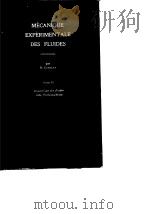 Mecanique Experiveientale Des Fluides Par R.Comolet tome II PDF电子版封面