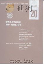 Metallurgical Society Conferences.v.20.1963. PDF电子版封面