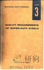 Metallurgical Society Conferences.Vol.3.1959. PDF电子版封面