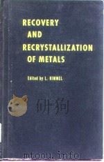 Metallurgical Society of AIME.Institute of Metals Division.Physical Metallurgy Committee.Recovery an PDF电子版封面