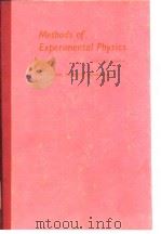 Methods of Experimental Physics. VOLUME 2 PART A PDF电子版封面