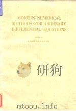 MODERN NUMERICAL METHODS FOR ORDINATRY DIFFERENTIAL EQUATIONS PDF电子版封面