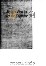 Modern Physics for The Engineer 1954. PDF电子版封面