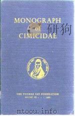 MONOGRAPH of CIMICIDAE PDF电子版封面 ROBERT L.USINGER