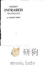 MODERN INFRARED TECHNOLOGY PDF电子版封面