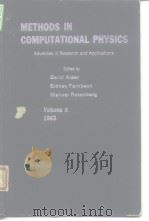 METHODS IN COMPUTATIONAL PHYSICS Volume 2 Quantum Mechanics PDF电子版封面