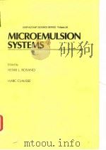 Microemulsion systems.1987. PDF电子版封面