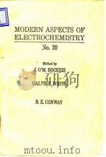 Modern aspects of electrochemistry;No.20.1989 PDF电子版封面