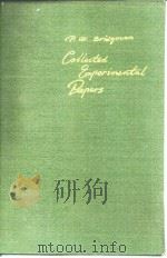 P.W.BRIDGMAN Gollected Experinental Papers Volume VI Papers122-168 PDF电子版封面