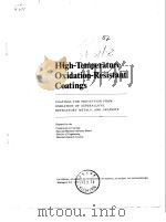 National Research Council High-temperature oxidationresistant coatings.1970.（ PDF版）