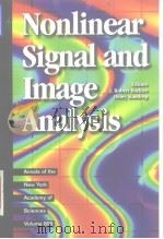 Nonlinear signal and image analysis 1997. PDF电子版封面