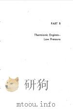 Part B Thermionic Engines-Low Pressure Chapter 6 Thermionic Energy Converter PDF电子版封面