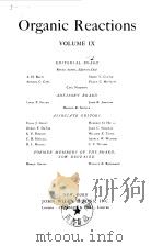 Organic reactions.Vol.9.1957. PDF电子版封面